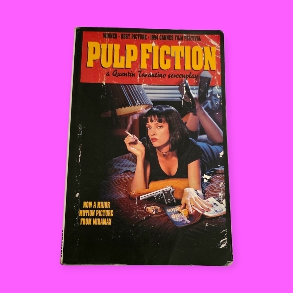 Vintage Pulp Fiction Quentin Tarantino Screenplay Script Book